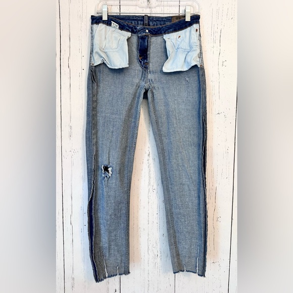 Jeans Zara Women’s Basic Denim Rag  Bone  Stretchy.Size 6 - Picture 12 of 14